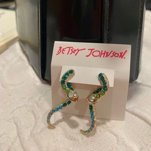 Snake Earrings (Betsey Johnson)